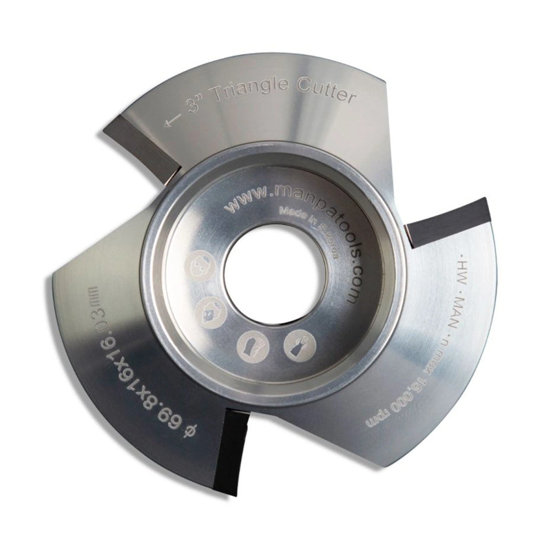 3" Triangle Cutter